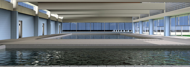 Vista piscina